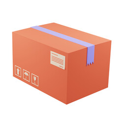 3D box shipping sale product
