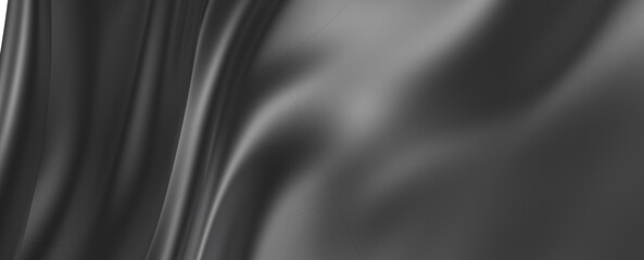 Creative image with curved elements, abstract.