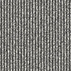 Monochrome Distressed Weave Textured Striped Pattern