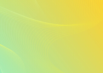 Minimalist gradient green and orange background