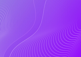 gradient pink and purple background with wave lines