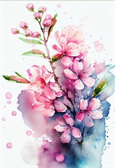 Sakura tree, cherry blossom