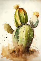 cactus plant Generative AI