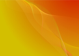 Abstract orange presentation background