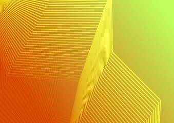 Abstract orange presentation background