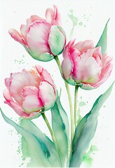 beautiful tulip flower