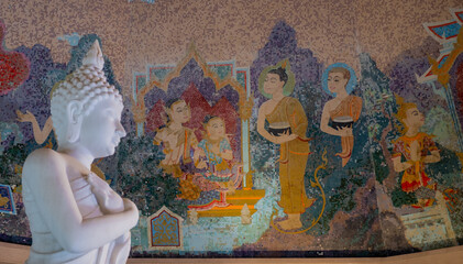 Doi Inthanon Buddha Fresco