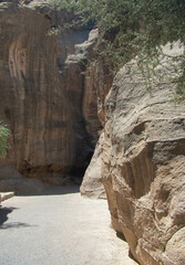 waterfall in the canyon of state