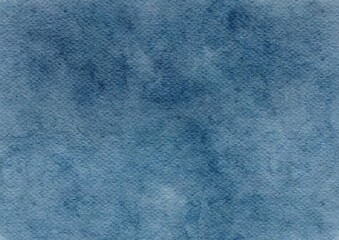 Blue watercolor stains and splatter grunge background texture. paper textured for design templates invitation card