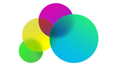Podium background, 3d glass display with abstract shapes for product. Transparent round disc in minimal gradient color in glassmorphism design for product podium background