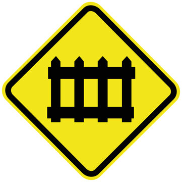 Passagem de nível com barreira - Sinais de trânsito usados no Brasil. É a Listagem Oficial, válida para os Exames. Sinalização Regulatória. CTB