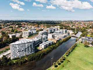 Obraz premium Cooks River in Canterbury
