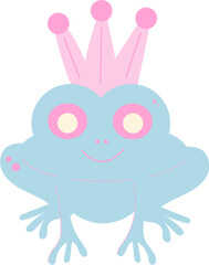 Frog prince illustration