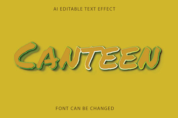 Canteen text effect