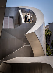 staircase in the city