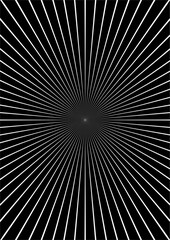 Obraz premium Black background image with soaring lines in the image, used in graphics.