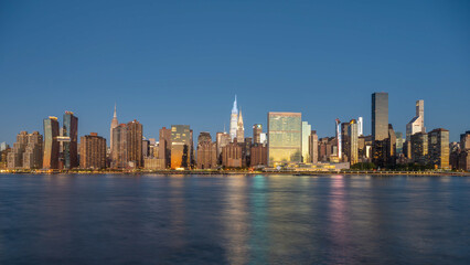 Fototapeta na wymiar The beautiful New York City