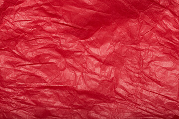 paper texture crumpled red paper background texture or overlay - obrazy, fototapety, plakaty
