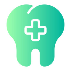 dentist gradient icon