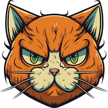 69,402 Angry Face Cat Images, Stock Photos, 3D objects, & Vectors