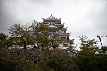 広島県福山市の福山城天守閣