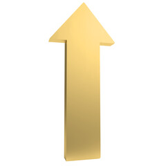 The gold arrow png image