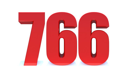 766 number