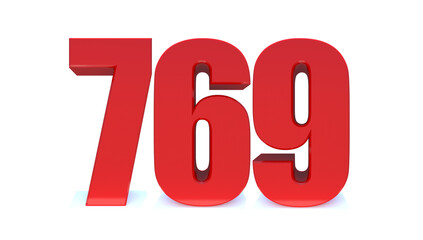 769 number