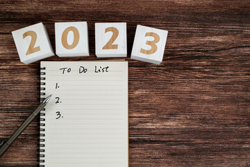 New year 2023 to do list