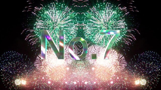 ランキング・花火・No.7,6,5