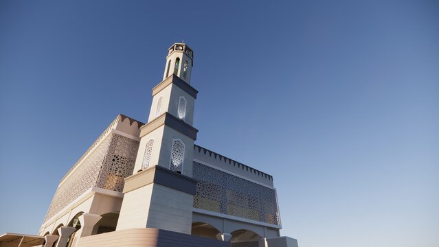 Nurul Mubaraq Galesong mosque renovation design
