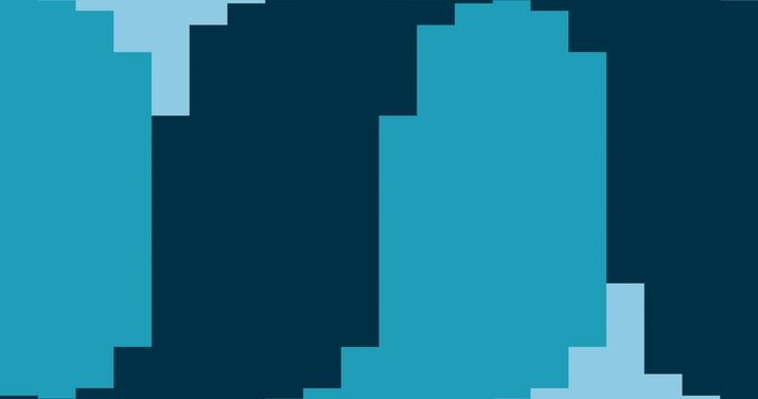 blue gradation layered vertical rectangle background transition animation