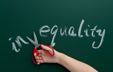 Turn word inequality into equality