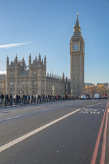 Fototapeta na wymiar The Queen Elizabeth Tower (Big Ben)