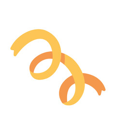 Curly ribbon decoration