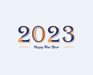 Unique Happy New Year Design 2023