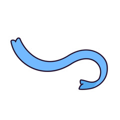 Curly ribbon decoration