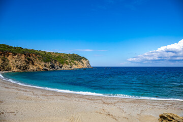 Fototapeta na wymiar Beautiful sites of Skiathos island, Greece