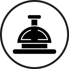 Reception Bell Icon Style