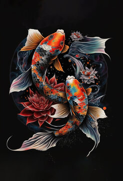 Koi Tattoo Images – Browse 5,086 Stock Photos, Vectors, and Video | Adobe  Stock