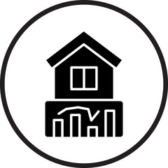 House Stats Icon Style