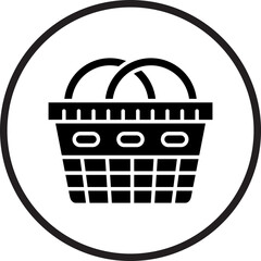 Shopping Basket Icon Style
