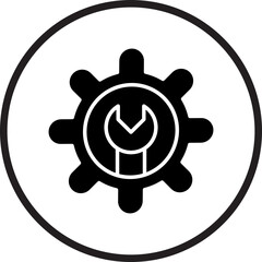 Fototapeta premium Configuration Icon Style