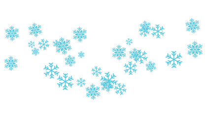 Snowflakes background