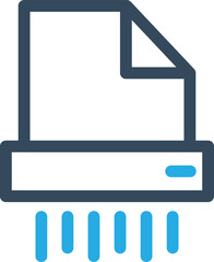 Delete file Vector Icon
