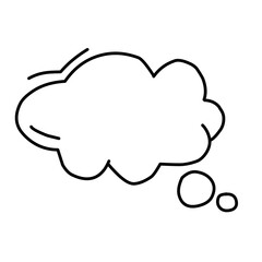 Doodle Comic Bubbles Dialog Blank Clouds