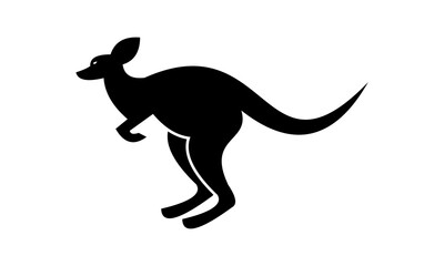 vector kangaroo icon logo