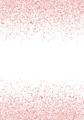 Sparkling rose gold glitter