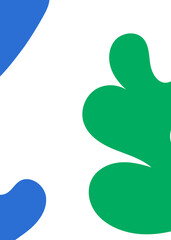 Abstracts Shape Decorative Backdrop