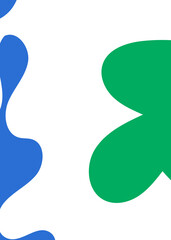 Abstracts Shape Decorative Backdrop